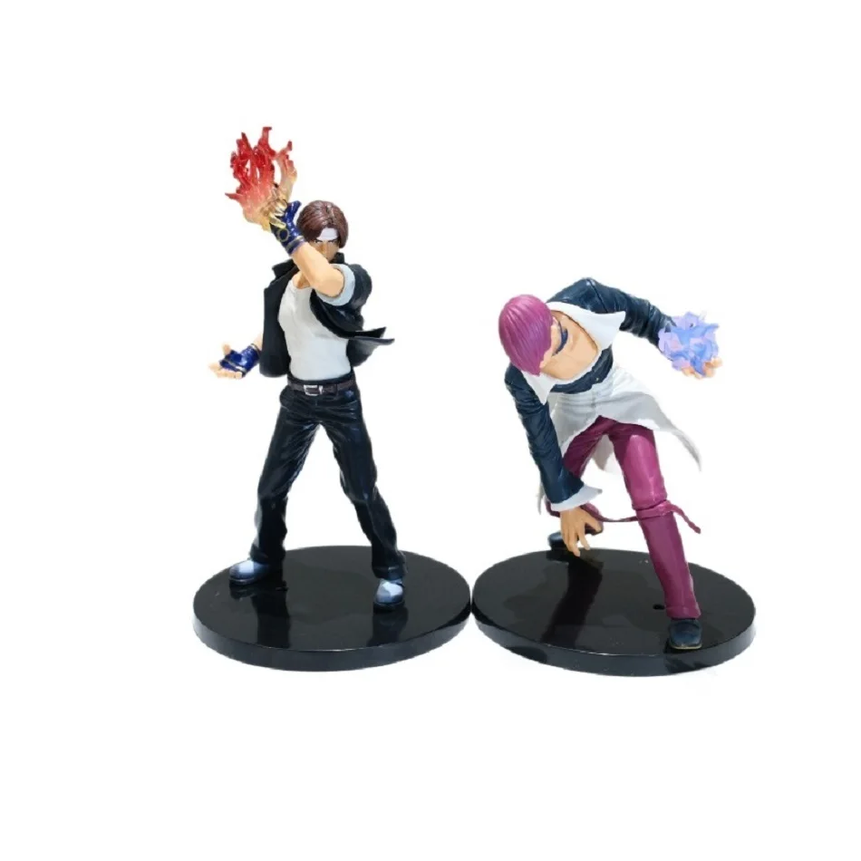 18 cm le roi des combattants '98 SNK figurine d'anime Kyo Kusanagi Iori Yagami figurines d'action jeu d'arcade périphérique PVC modèle jouet cadeau