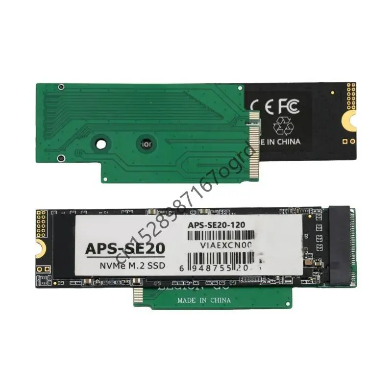 

2240 To 2280 NVMe Hard Drive SSD Transfer Converter Board Accelerate Data Transfer for Legion Go Transfercard 634A