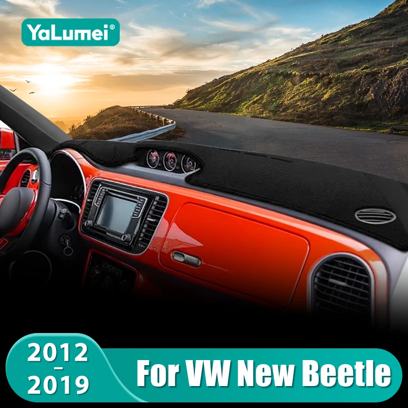 

Для Volkswagen VW New Beetle 2012 2013 2014 2015 2016 2017 2018 2019 коврик для приборной панели автомобиля солнцезащитный козырек нескользящий чехол аксессуары