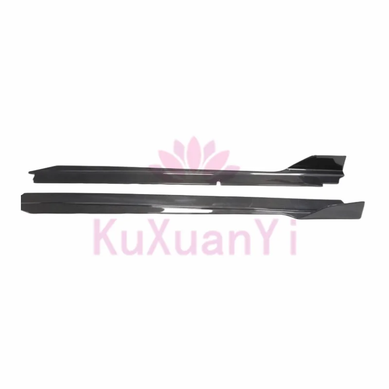 

V Style Dry Full Glossy Carbon Fiber Side Skirts for Lambo Huracan LP580 LP610 Boykit2014-2018