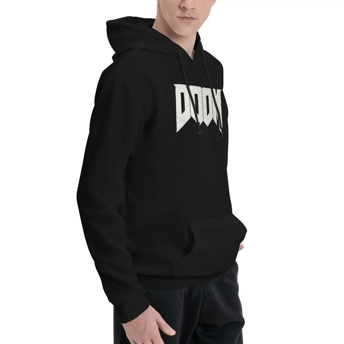 Game Doom Hoodie Voor Mannen Dames Trui Lange Mouw Sweatshirts Met Capuchon En Kanga Zak