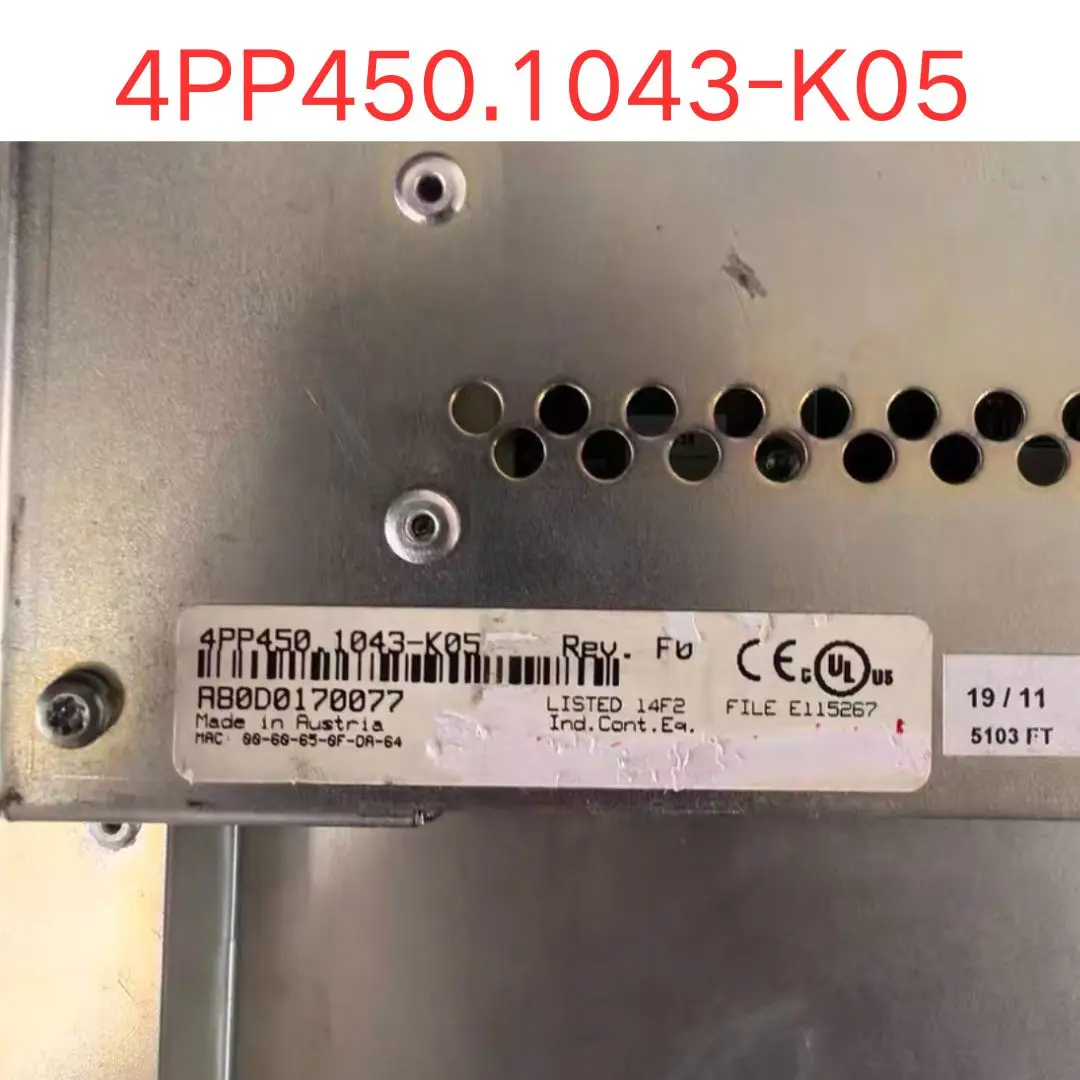 Second-hand test OK 4PP450.1043-K05 touch screen Fast delivery