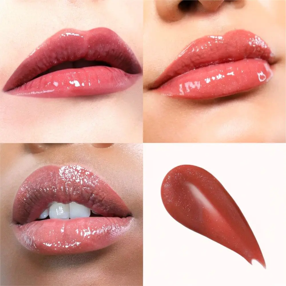 Hydrating Hydrating Peptide Lip Gloss Mirror Tint Moisturizing Butter Balm Plumping Liquid Lipstick Shiny Natural Beauty Makeup - Aliexpress Deal
