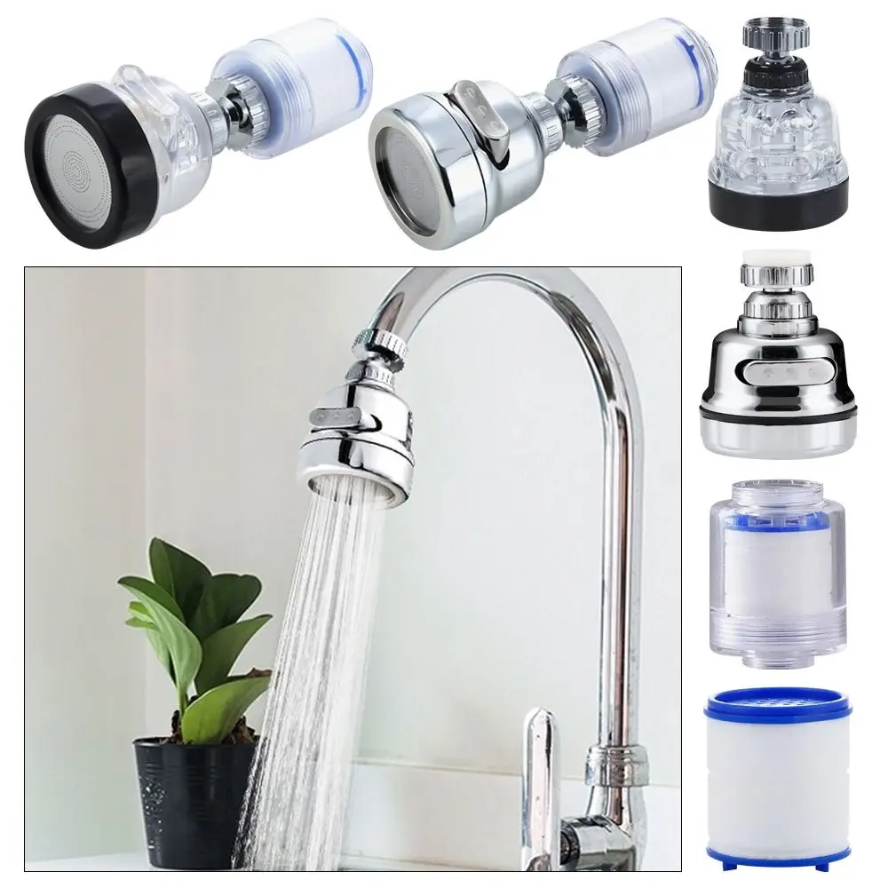 1Pcs Bubbler Dispenser Faucet Aerator Nozzle Tap Extension Connector Shower Head Water Filters 3 Modes Water Saving image 3