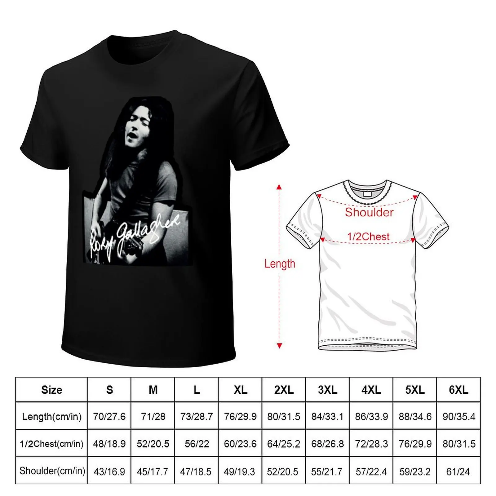 RORY GALLAGHER MUSIC ARTWORK T-Shirt Independence Day Short Sleeve T-Shirt