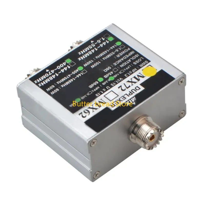 W89C Walkie Talkie Ham VHF UHF Combinador antena radio vías 60-100W Duplexer lineal