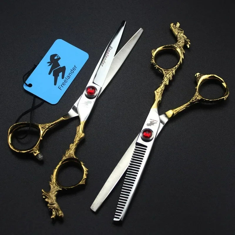 5.5/6/6.5/7/7.5/8/9 Inch Professional Hairdressing Scissors Barbershop Hair Cutting Shears Barber Thinning Japan Hair Scissors