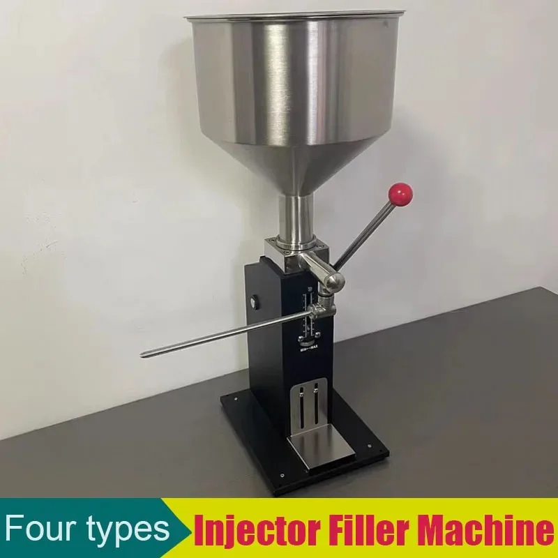 آلة حقن المربى اليدوية آلة حشو حاقن كريم الدنيس آلات تعبئة كريم كروس #2