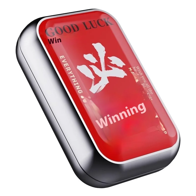 BingFruit EDC Moneta magnetica a scatto in acciaio inossidabile Push Finger Giocattolo antistress Lega metallica Posizione infinita Fidget Spinner