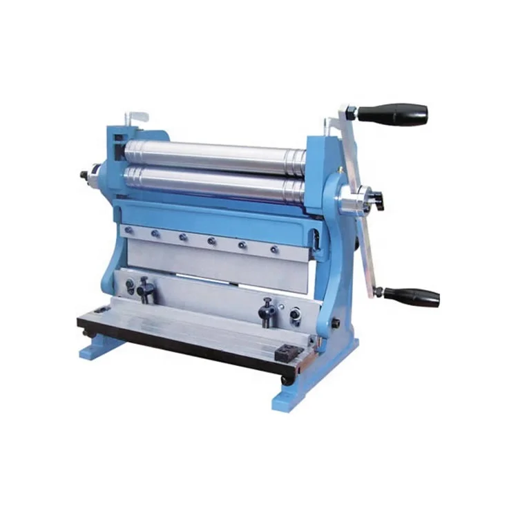 Mini Multifunctional Manual Sheet Metal Cutting and Bending Machine for Small Business