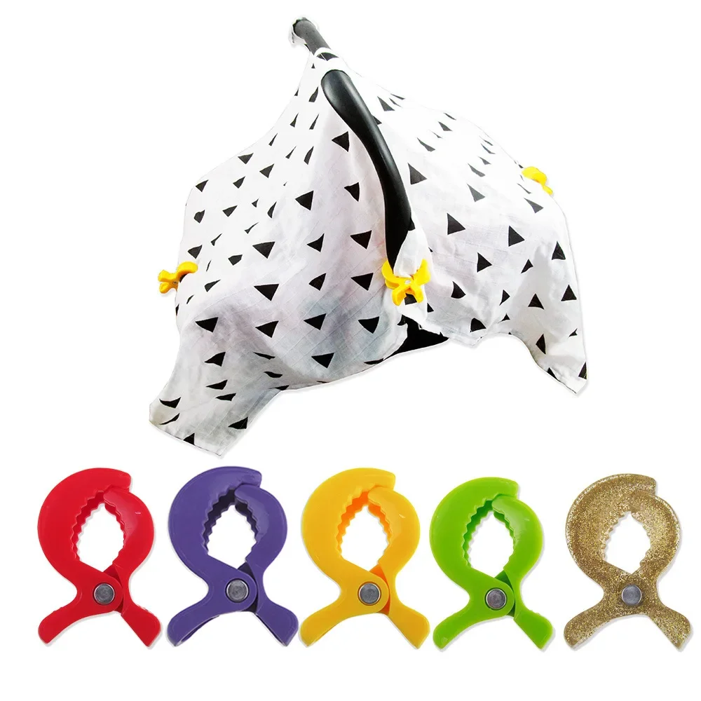Multifunctional Baby Cart Cover Clip Stroller Blankets Towel Clip Car Seat Accessories Plastic Pushchair Toy Mosquito Net Clips