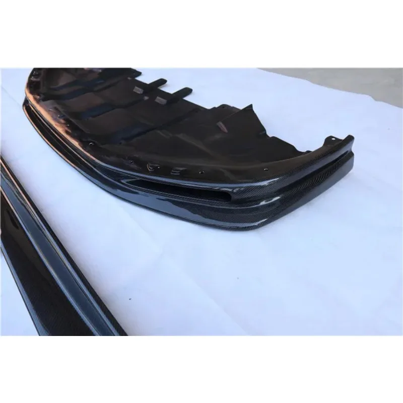 Perfecte Montage Hoge Kwaliteit Koolstofvezel Gtr R35 Voorste Lip Side Rok Diffuser Voor R35 Front Splitter 2012-2018