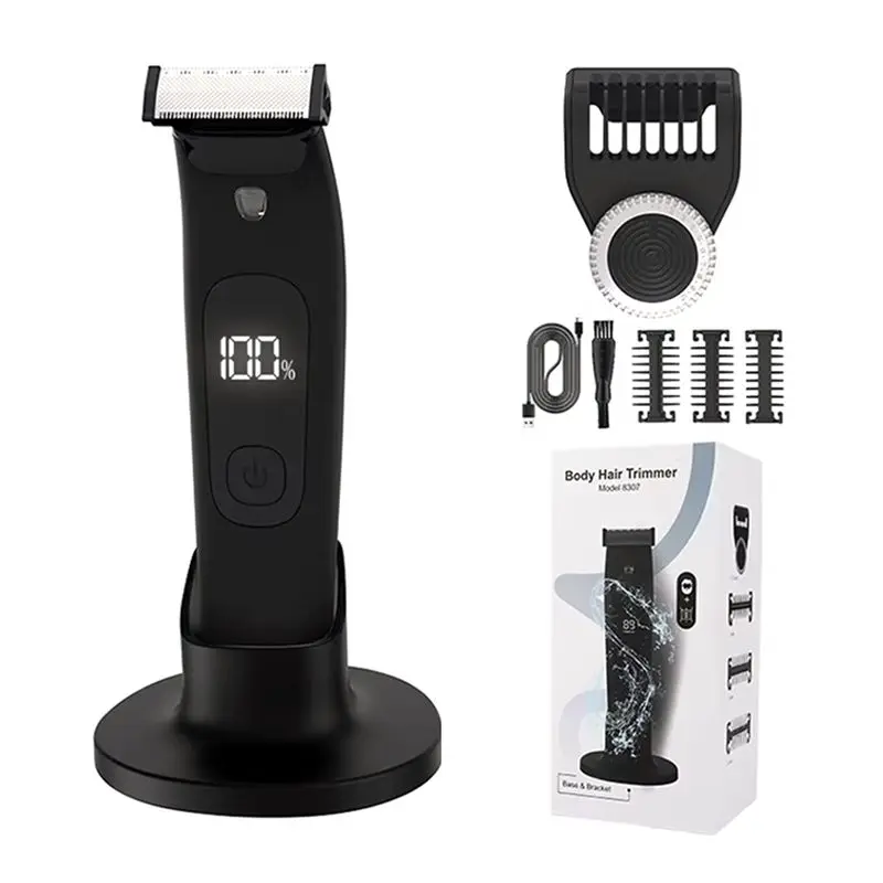 

Global Sale-Electric Beard Trimmer For Men - Waterproof, Adjustable Guard, Multi-Use For Trimming, Edging & Shaving, Wet/Dry Use
