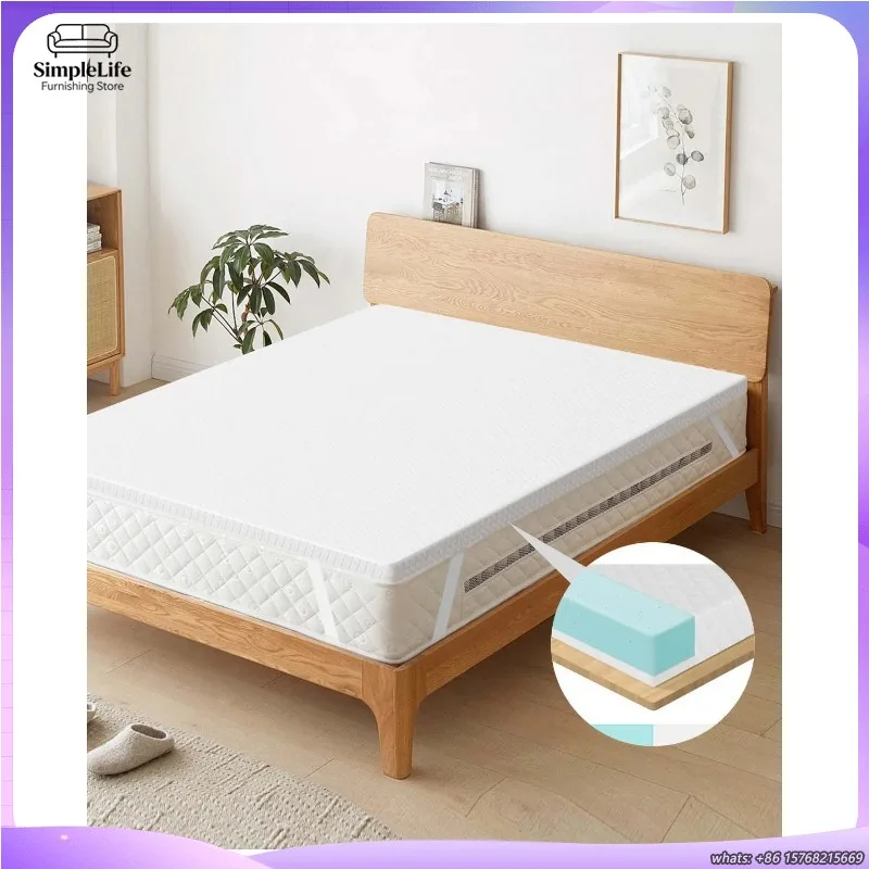 1-piece-latex-layer-memory-foam-mattress-100x200x7-cm-double-layer-wave-surface-design-soft-comfortable-for-bedroom