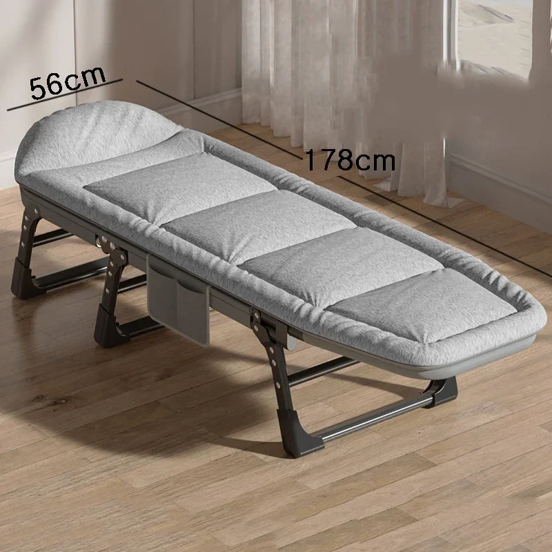 Lit Pliant Ultraléger pour Tente de Voyage, Bureau, Randonnée, Camp, Sieste, Déjeuner, Lit, Extérieur, Portable, Chaise Inclinable Réglable