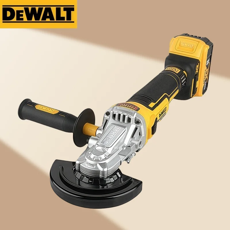 

DEWALT DCG405FN 18V Max XR Brushless Cordless Angle Grinder 125mm 8500 RPM Handheld Rechargeable Tool for Cutting Polishing