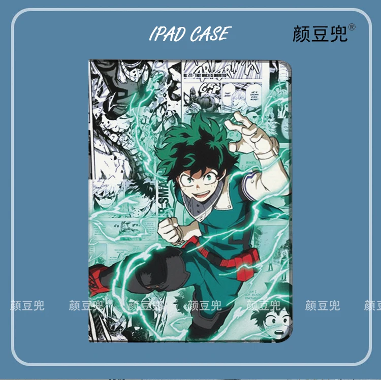 

DEKU Anime My Hero Academia Case For iPad 10.2 7th 8th Air 2 3 Mini 1 2 3 5 Case Luxury Silicone For iPad Air 4 5 For Pro11 12.9