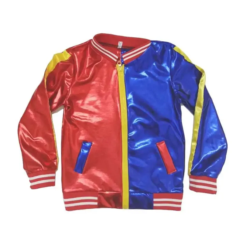Kids Quinns Jacket Pants Shirt Glove Cosplay Girls Squads Party Harlee Party Clothes Halloween Costume