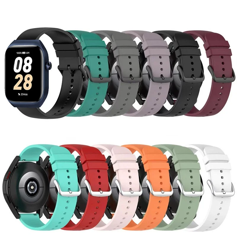 22mm Silikon Uhrenarmband für Mibro Watch T2 Uhr Ersatzarmband Armband Correa