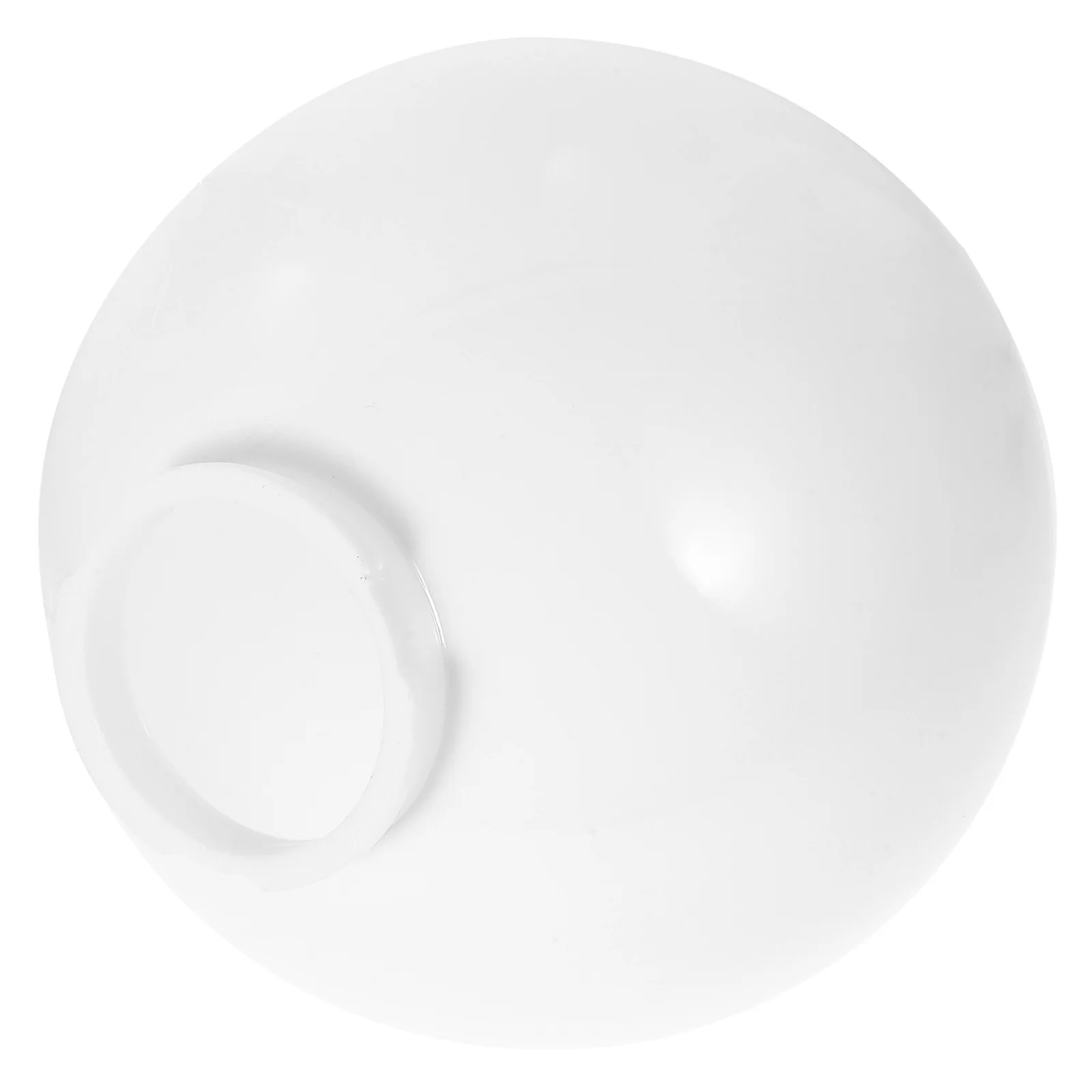 ボール型ランプシェード アクリルグローブライトカバー 屋外ポールペンダントランプシェード用 ホワイトラウンド交換用グローブ