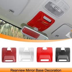 Car Inner Rearview Mirror Base Decoration Cover Trim for Suzuki Jimny 2019 2020 2021 2022 2023 2024 2025 Interior Accessories