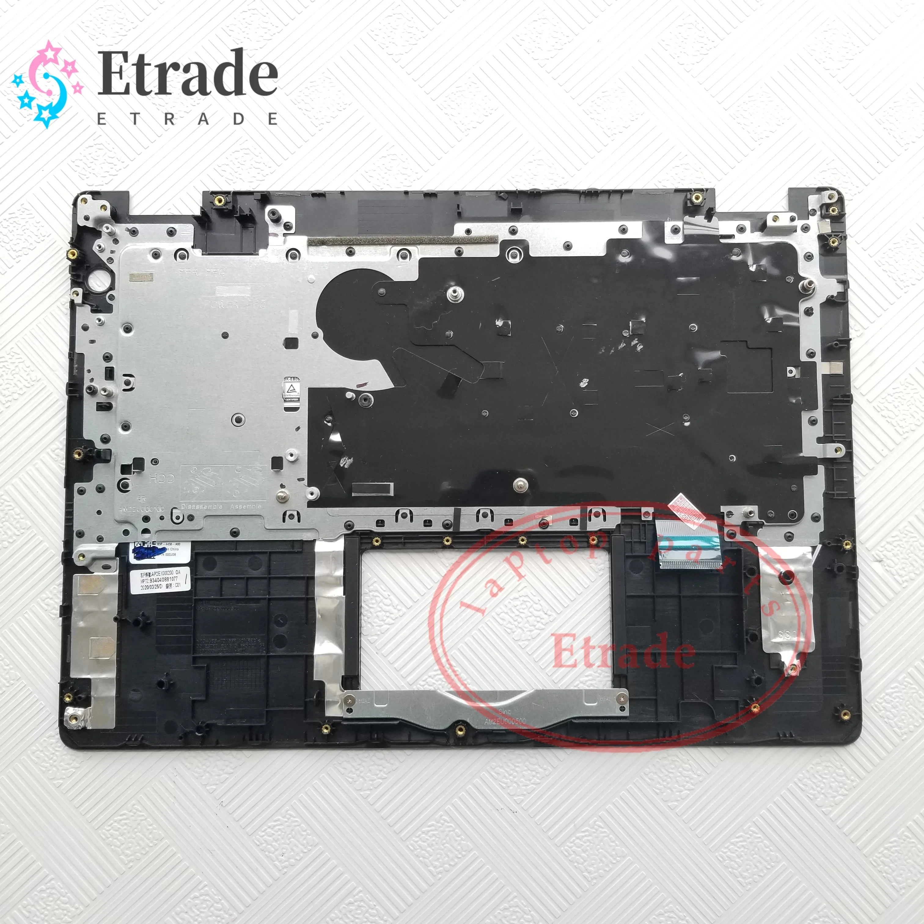 Imagem -05 - Quadro de Teclado Tampa Superior para Dell Dell Vostro 14 3480 Inspiron 14 3482 3493 Palmrest 0d2jd8 D2jd8-no Retroiluminado 95 Novo Original