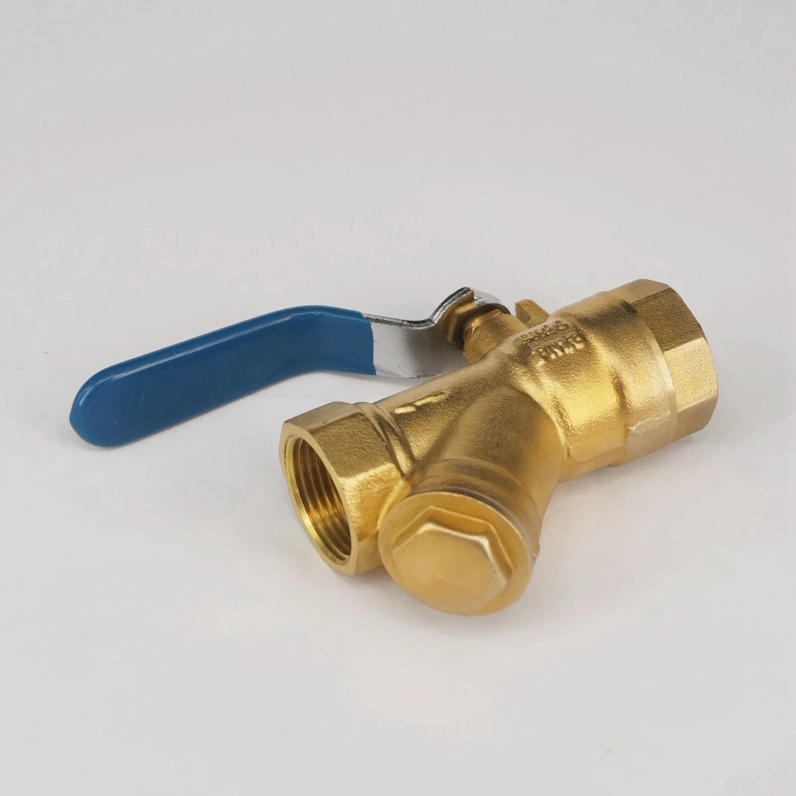 Messing Y Typ Sieb Filter Ball Ventil 3/4 "BSP Gleich Innengewinde