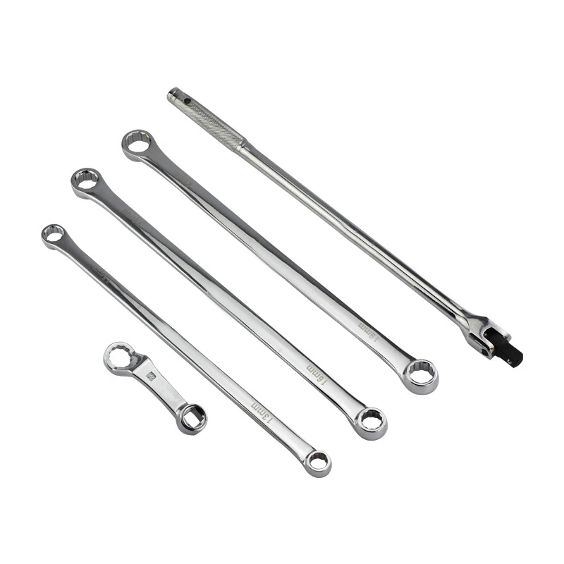 5PCS Car Rear Wheel Adjustment Four-wheel Alignment Wrench Chassis Maintenance Plum Blossom Wrench Camber Angle Hand Tools Set