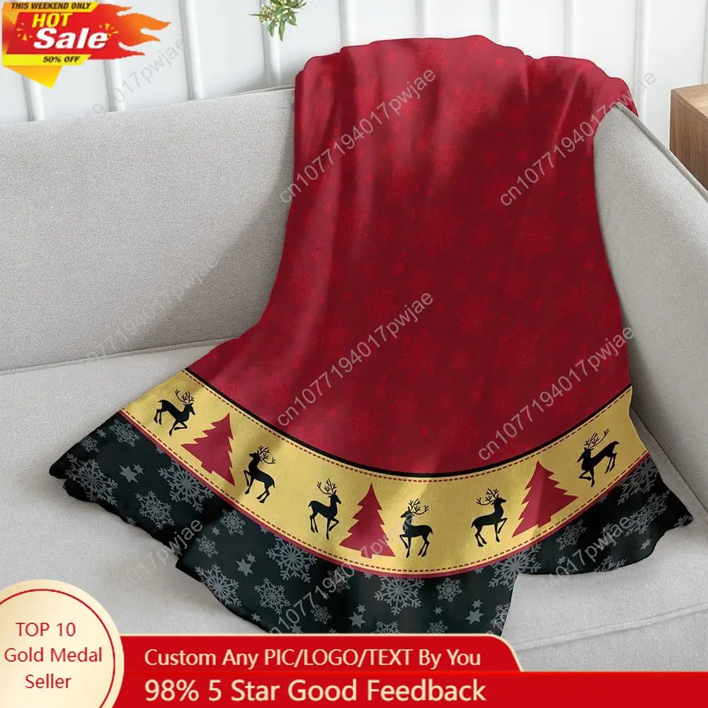 

Christmas Snowflake Red Super Soft Throw Blanket Throw Blanket for Bedroom Living Room Spring Time Custom blankets