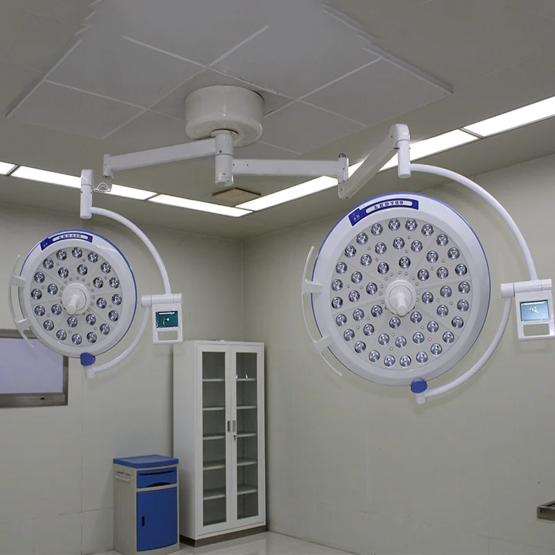 

Операционное освещение для ветеринарной клиники, светодиодный бестеневой регулируемый кронштейн, медицинская хирургическая лампа, электричество 40000-160000 люкс
