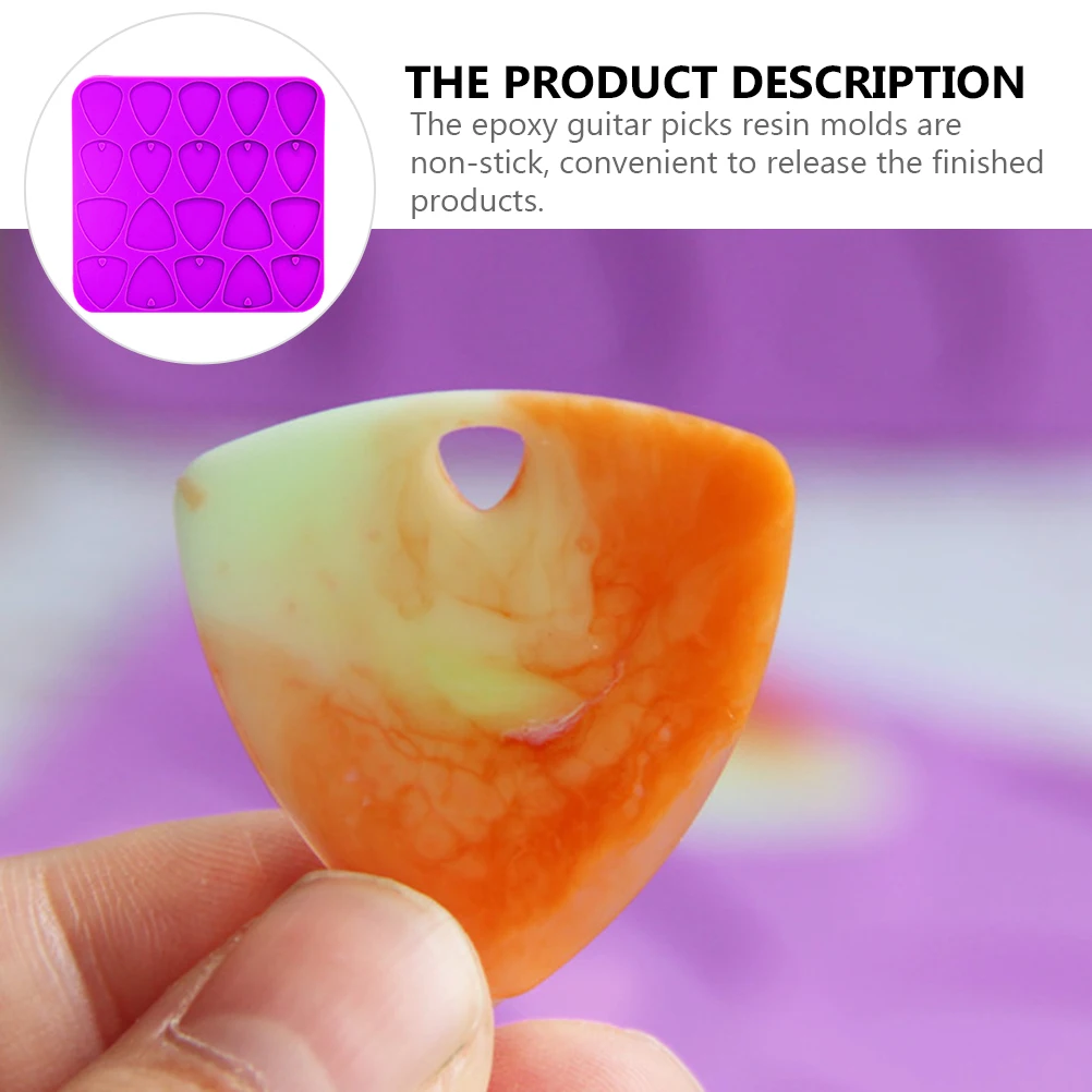 

Форма для медиатора, набор медиаторов из эпоксидной смолы, силикагель, медиаторы «сделай сам» с вариантами толщины