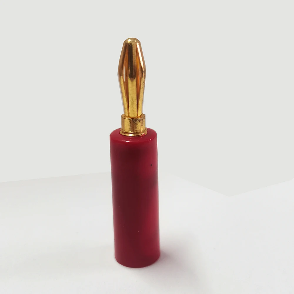 1 Stück Lautsprecher-Bananenstecker, vergoldet, 4 mm, für Audio-Video-Lautsprecheranschluss – Detail 12