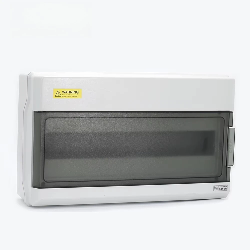 

IP66 PC Waterproof Distribution Switch Box 18-Way Breaker Box Electronics & Instrument Enclosure