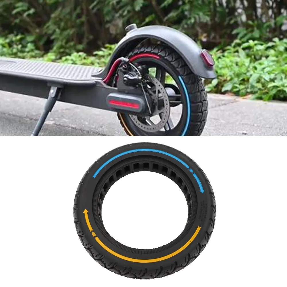 

9.5x2.125 Electric Scooter Tire Colorful with 36 Slots Electric Scooter Solid Tire Solid for M365 Inflatable Tire 230x50