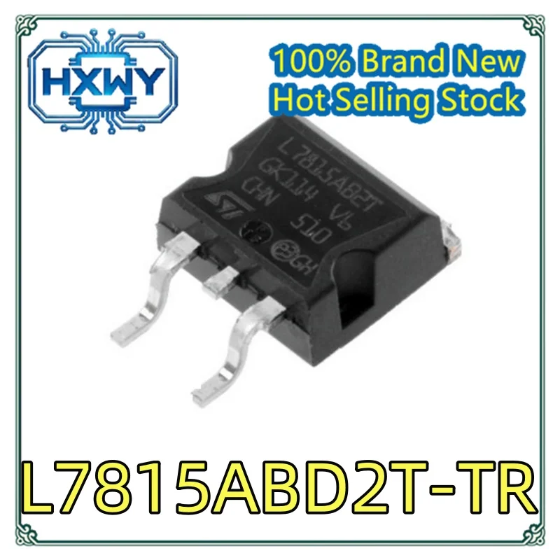 

(5/50 pieces) L7815ABD2T-TR L7815AB2T TO263 Linear Voltage Regulator Imported IC Chip Fast Shipping