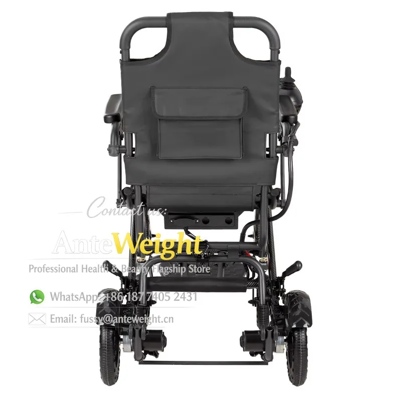 

15kg Ultra Light Folding Power Wheelchair Aluminum Alloy Easy Control Travel Electric Wheelchair