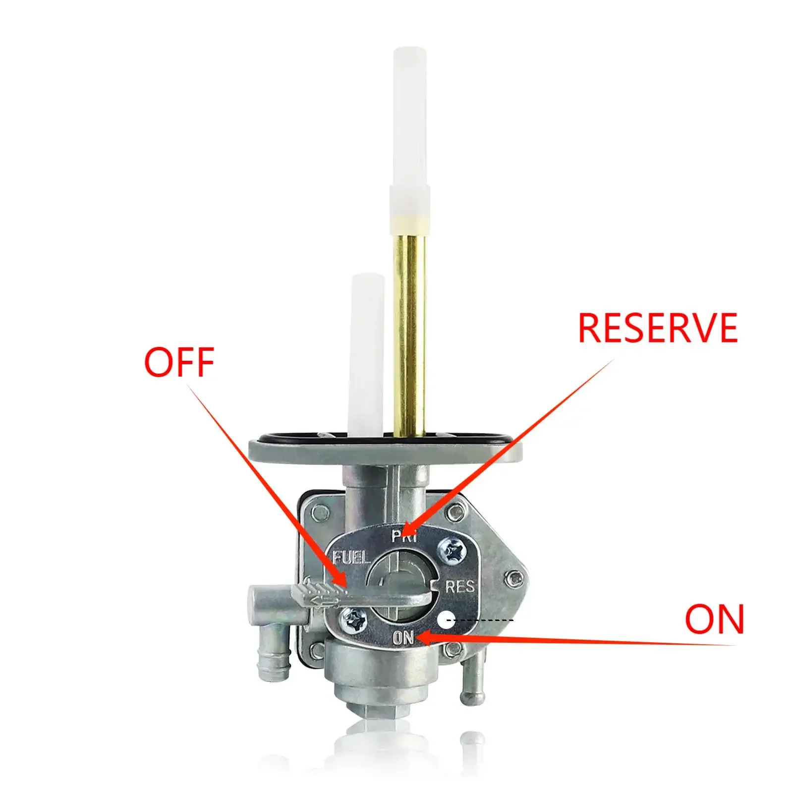 34mm Fuel Petcock Valve Gas Tank Switch for Suzuki LT 50 80 LTZ50 LTZ250 LTZ400 DRZ400 LS650 GSF600 GSF1200 LTF300 LTF250 KFX50