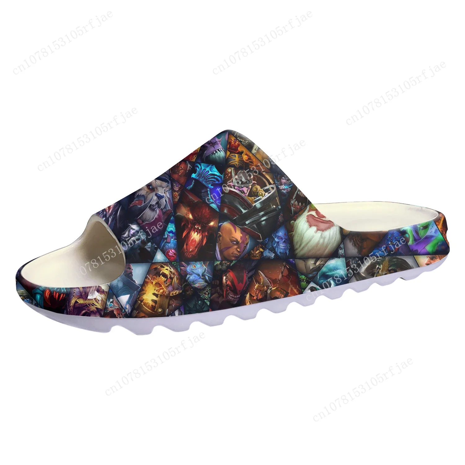 

Path of Exile Soft Sole Sllipers Cartoon Game Mens Womens Teenager Fashion Home Clogs Custom Made Water Shoes on Shit Sandals