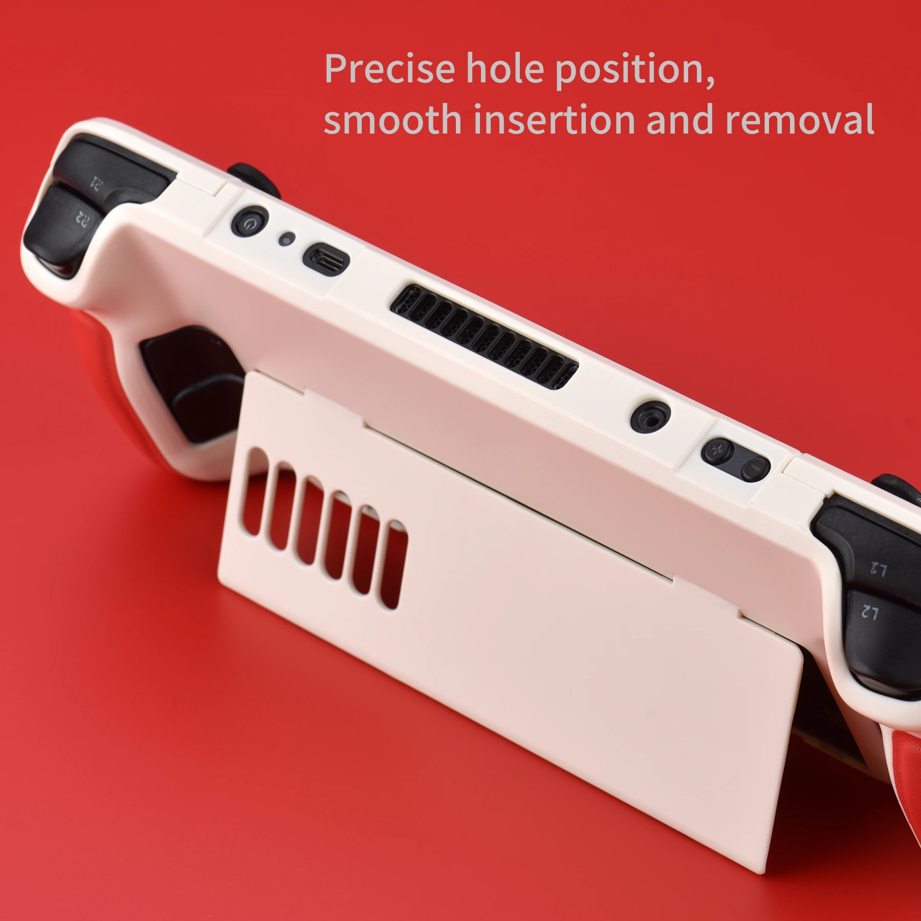 2023 new Suitable for steam deck game console protective case surface silicone oil handle cowhide wrapping