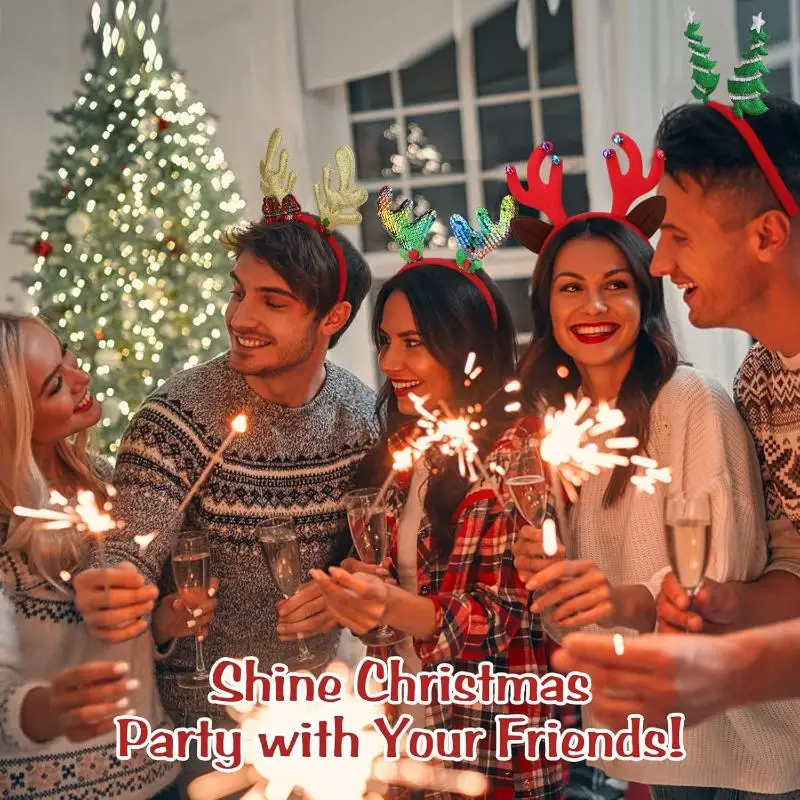 

2026 Christmas Headband Decoration Creative Headband Christmas Party Decoration Photography