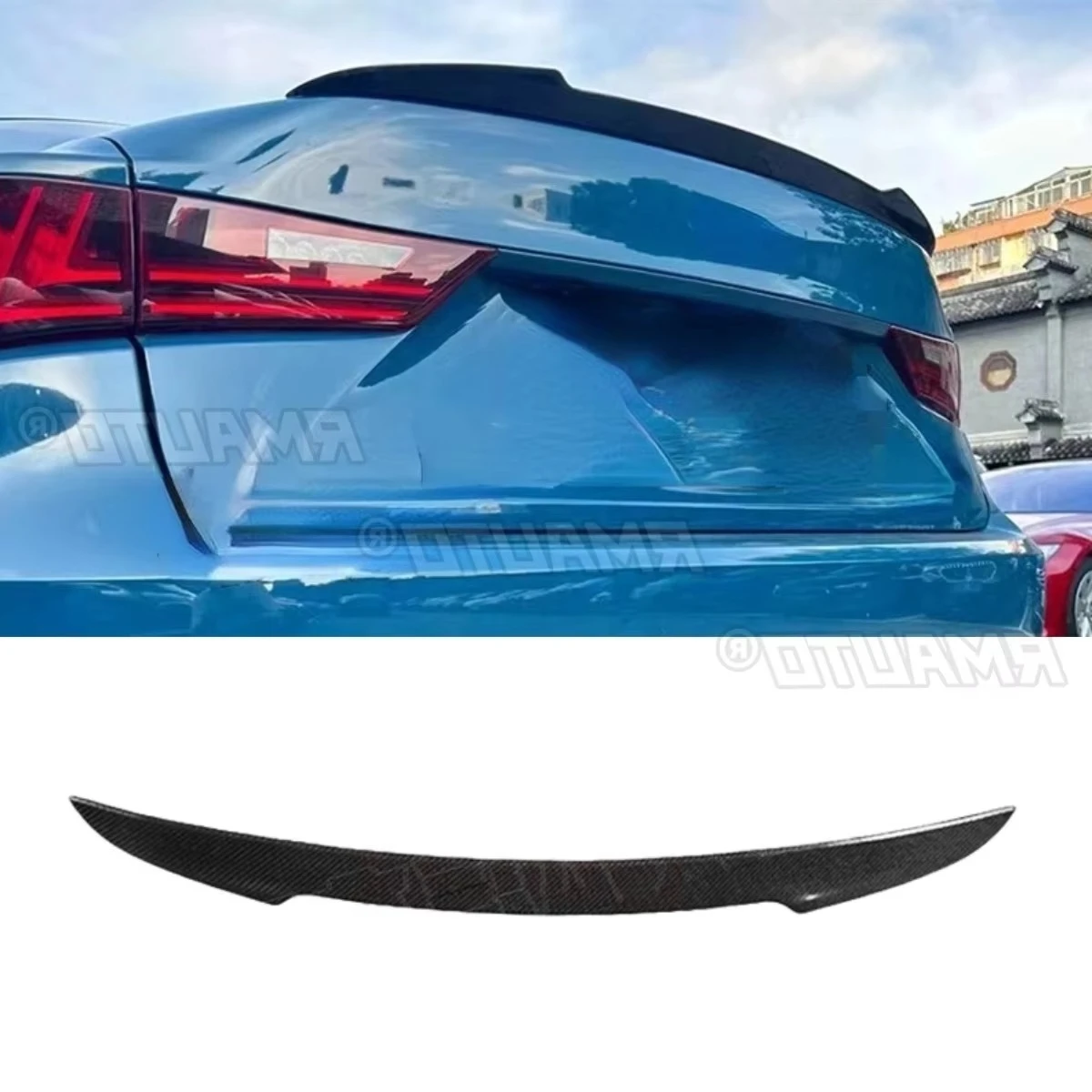 

Для Lexus IS200 IS250 IS300 2013-2019 автомобильный задний спойлер на крышу, модификация крыла, спойлер на задний багажник, крыло, автомобильные аксессуары