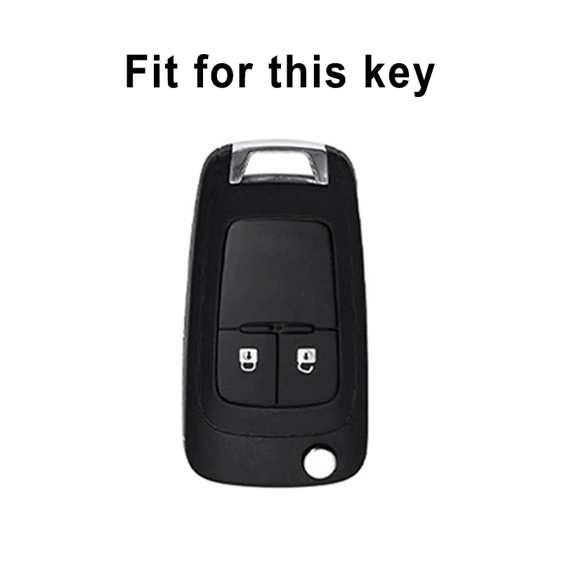 For OPEL VAUXHALL Insignia Astra Zafira for Buick For Chevrolet Cruze 2Buttons TPU Remote Shell Fob Auto Key Case Cover