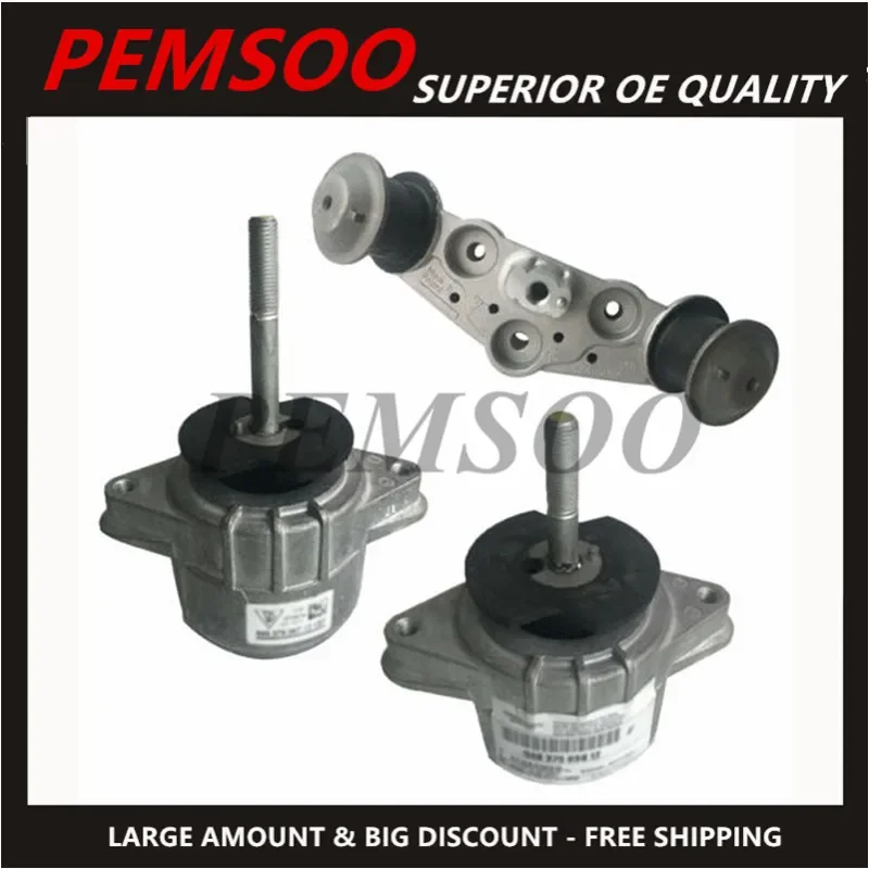 94837506100 94837506200 94837505812 94837505712  Lef t& Right Side For Porsche Panamera 970  Engine Motor Mount Torque Strut