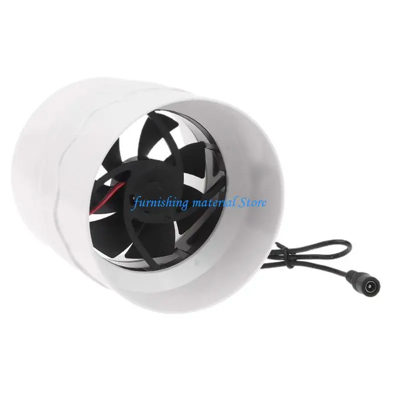 

Y5GD High Speed 110mm Pipe Duct Fan With 12V Power Supply Options for Outdoor Cooking