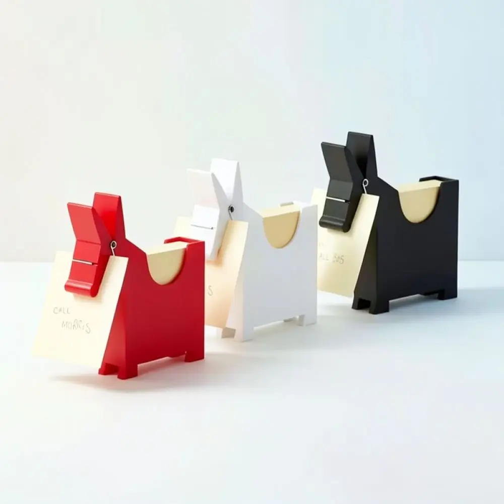 Creative Mule Note Holder For Qianrui Desktop Decoration Photo Clamp Stand Modern Animal Stationery Desk Accessory