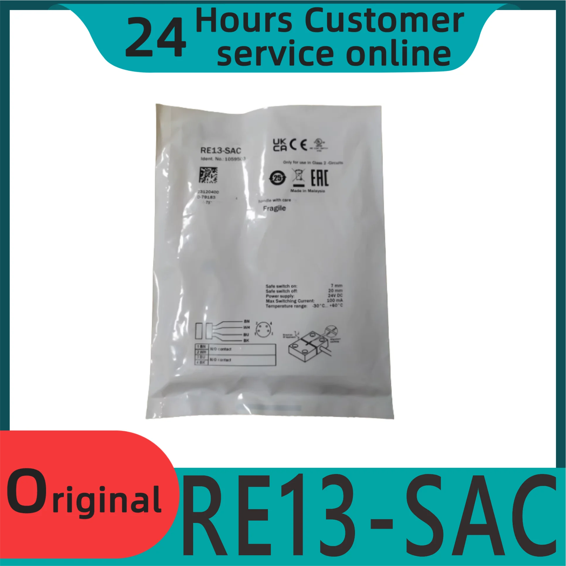 

Original New Safety Switch Re13-sac 1059503