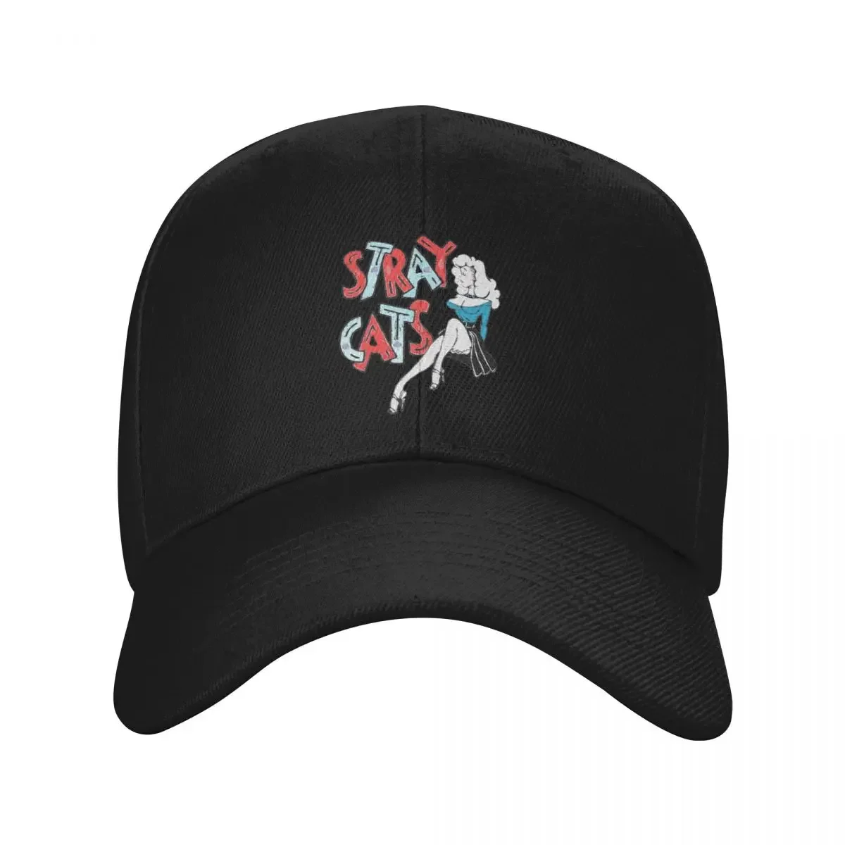 

Stray Cats Baseball Cap Christmas Hat birthday Trucker Hat Hat Luxury Brand Women Hats Men's