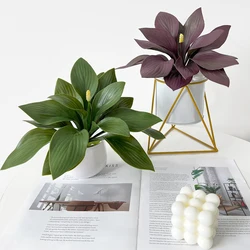 Artificial Agave Graptosedum Plant Faux Aesthetic Artificial Succulent Stems for Home Decor Realistic UV Resistant Fake Agave