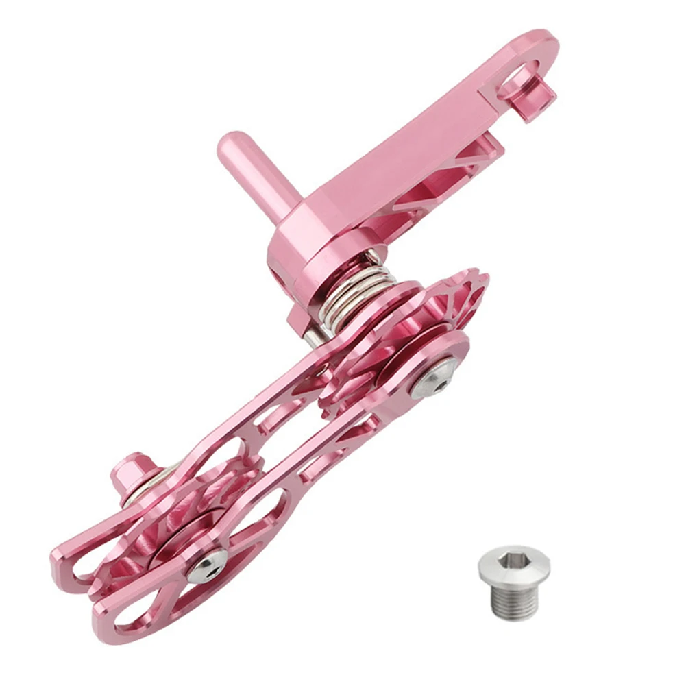 

11T Alloy Guide Wheel Guide Wheel Folding Bike Guide 11T Metal Guide Wheel Easy To Clean Design Hollowed-out Design