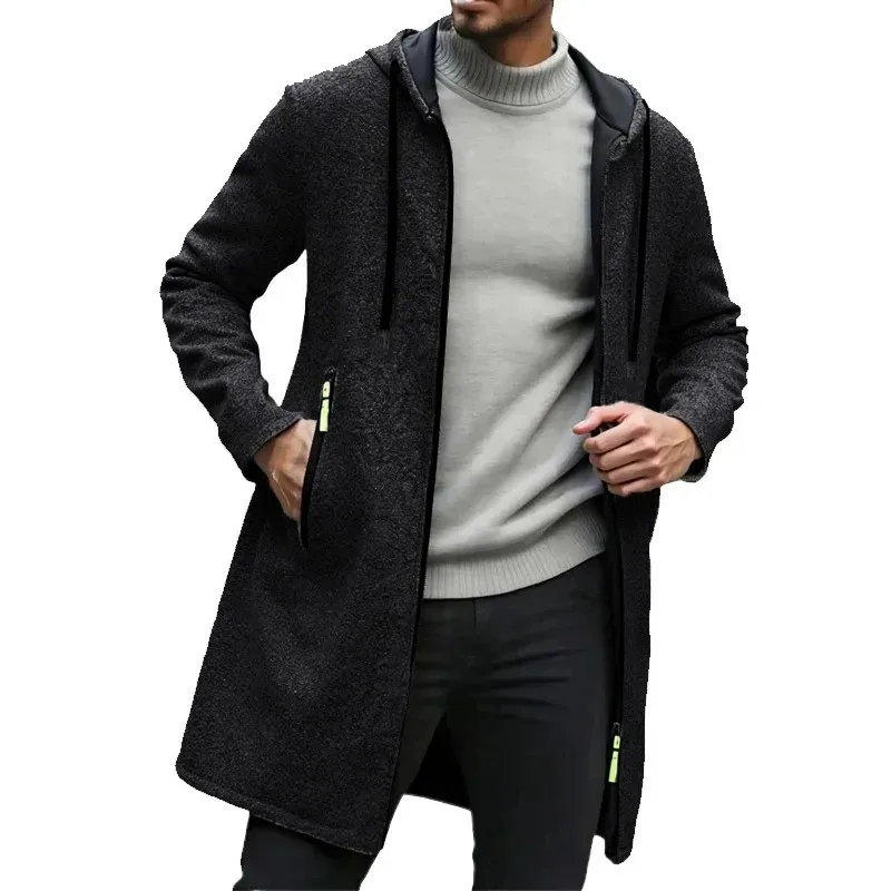 لعبة الحيوان الرجال هوديي بلوزات طويلة الأكمام للرجال سستة هوديس رجل سترة كبيرة الحجم معطف العمل في الهواء الطلق الصوف الشارع الشهير #2